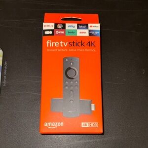 Amazon Fire TV Stick 4K streaming device w/Alexa Voice Remote - like new
